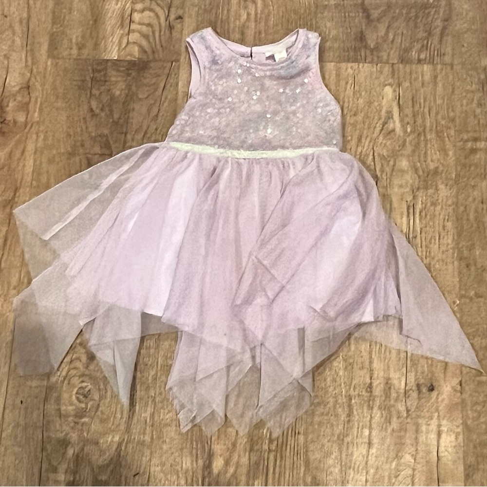 🌸3/$30🌸 CAT & JACK | lavender sequin sleeveless dress